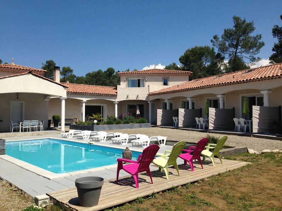 Villa Des Soleils Sillans-la Cascade Kültér fotó